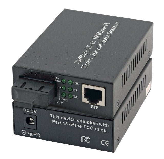 Efb Media Convertidor RJ45-STP Sc 1310NM 10KM, Gigabit Lx, Sm