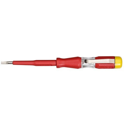 Gedore Comprobador Voltage 220V - 250V, 3MM, Screwdriver Red/Yellow 6699110