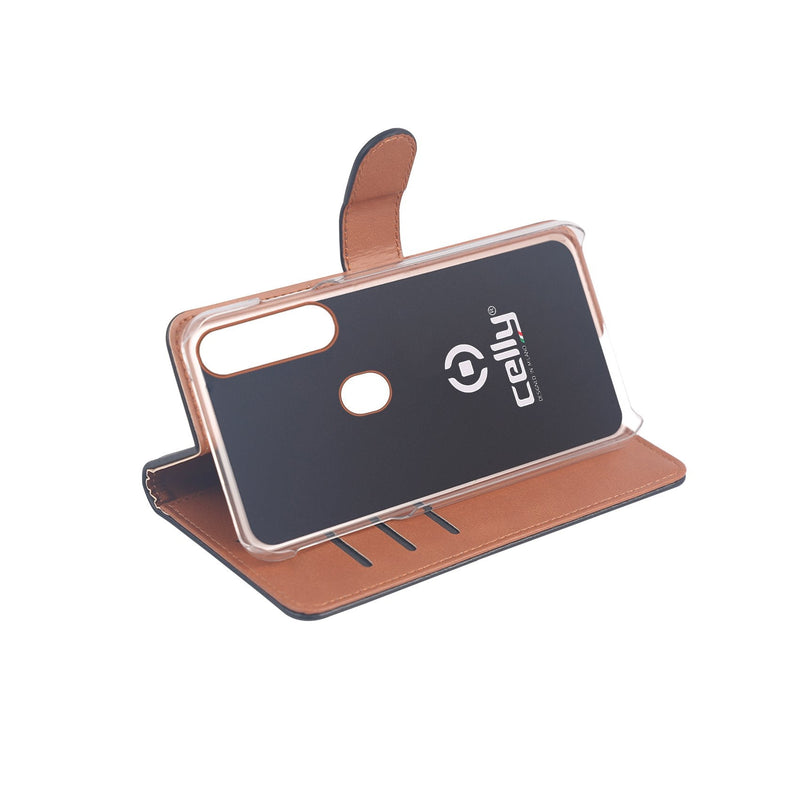 Celly Wally Case For Galaxy A20S 16,5CM (6.5) Case Cartera Black