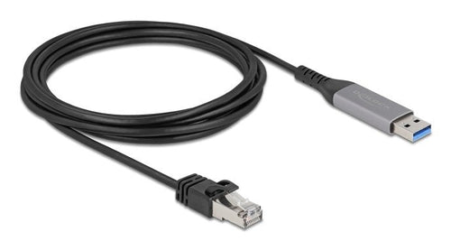 Delock USB LAN USB Cable Type a RJ45 Gigabit Ethernet 3M — image 1