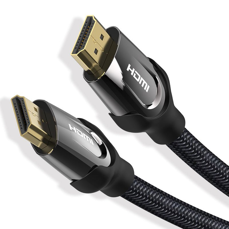 Vention Nylon Braided HDMI Cablcabl And 2M Black Metal