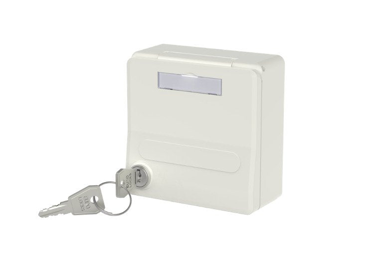 Metz Connect IP44 Sg Up-gehäuse Keymone Unbepiezam Reinblanco