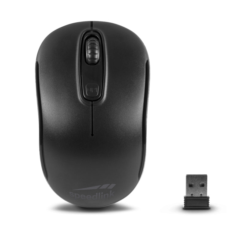 Speedlink SL-630013-BKBK Mouse Ambidextro RF Wireless 1600 DPI