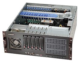 Supermicro Chassis 4U 5X3.5INCH Hotswap SAS3 HDD W/ PSU 800W Pws USB 3