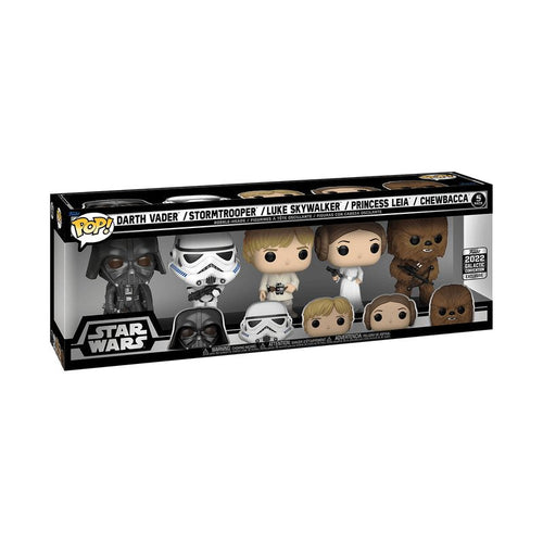 Blister 5 Figuras Pop Star Wars Classics Exclusive — image 1