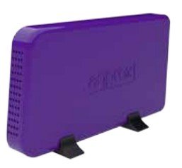 Approx External Enclosure USB 2.0 3,5 Drives SATA Up To 2TB Colour Purpura APPHDD07P — image 1