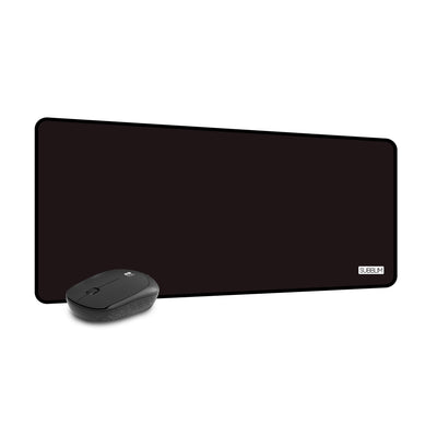 Subblim Set Wireless Mouse And Mouse Pad Harmony Black Up To 1200 DPI — image 1