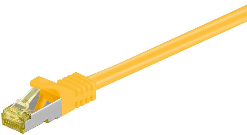Goobay RJ-45 CAT.7 3M Network Cable S/FTP (s-STP) Yellow