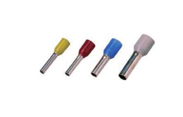 Intercable ICIAE618 Aderendhlse DIN46228T4 6QMM 18MM Verzinnt Yellow