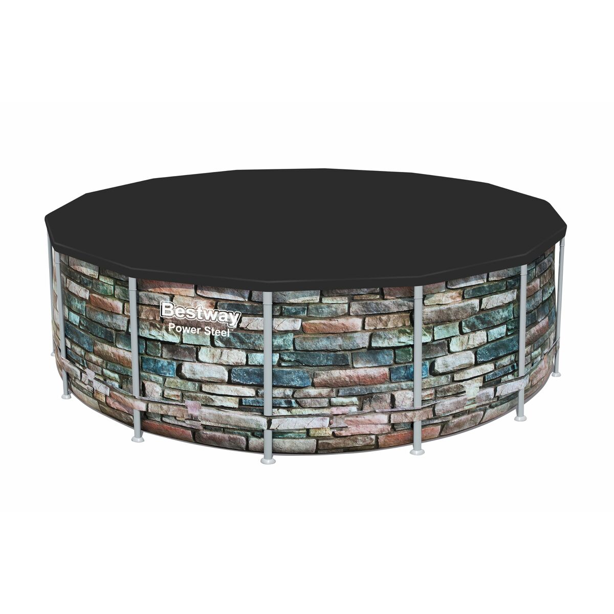 Bestway Swimming Pool Cover Bestway Black Ø 427 Cm