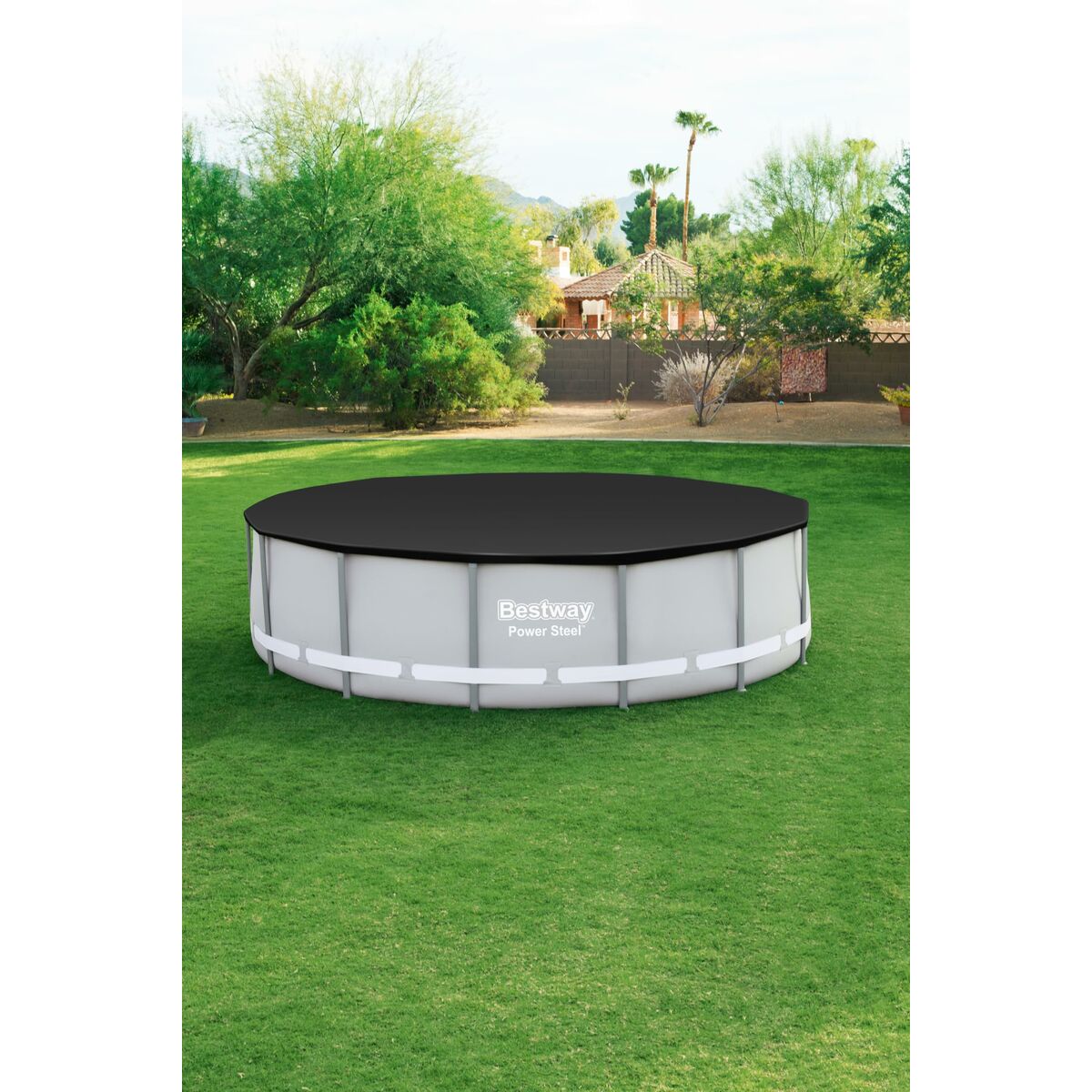 Bestway Swimming Pool Cover Bestway Black Ø 427 Cm