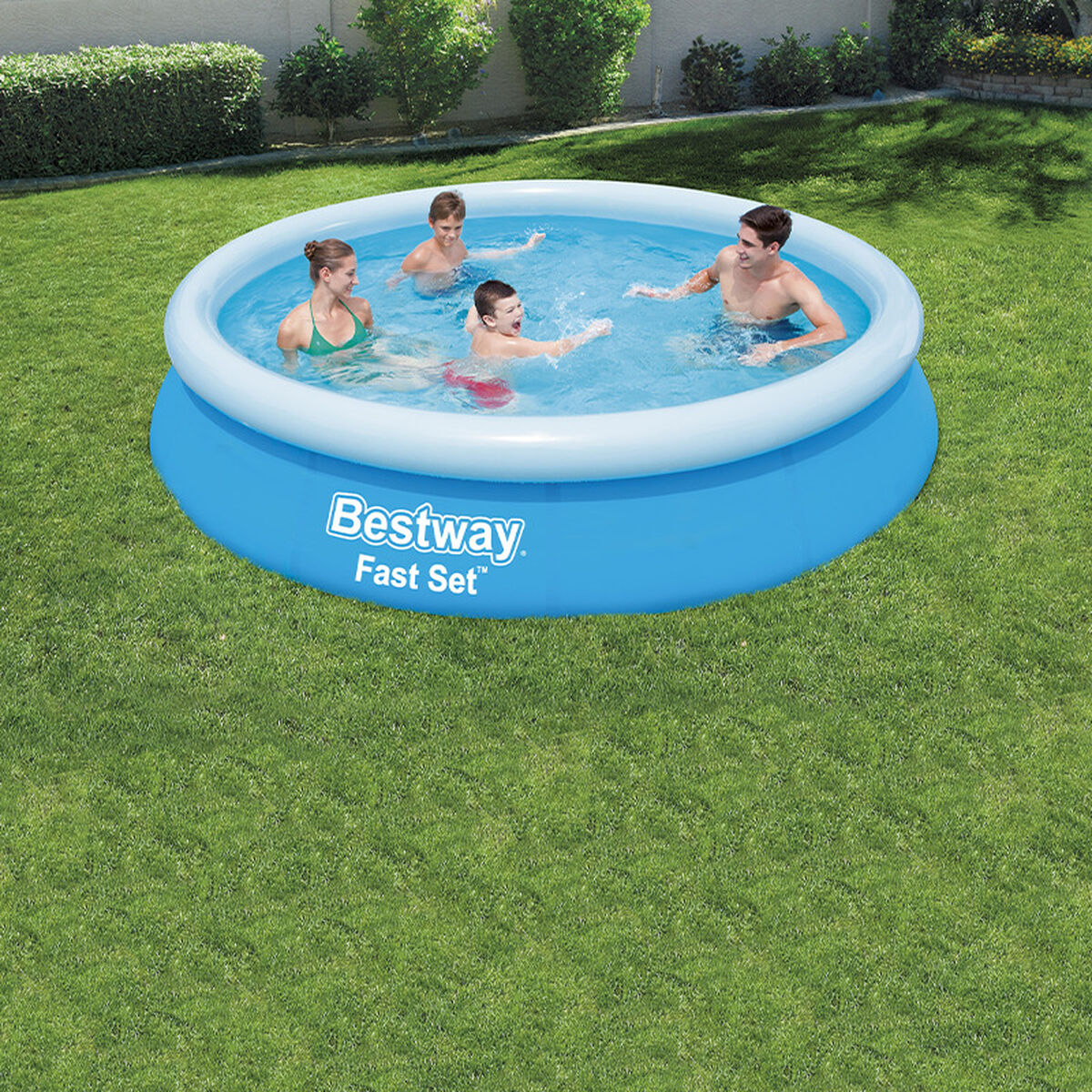 Bestway Inflatable Pool Bestway Blue 5377 L 366 X 76 Cm
