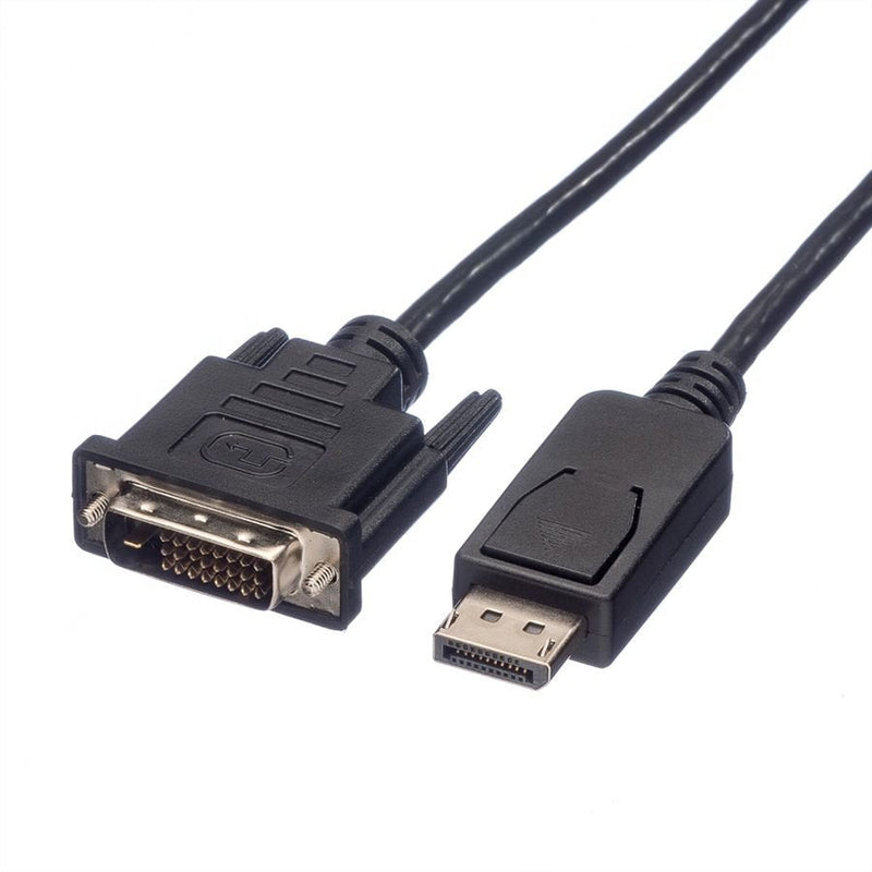 Roline DisplayPort Cable DP St - DVI St, Black 1,5M