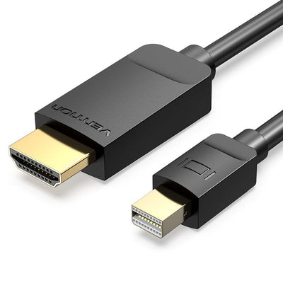 Vention Cable Converter Habbh Mini DisplayPort Male HDMI Male 2M Black — image 1