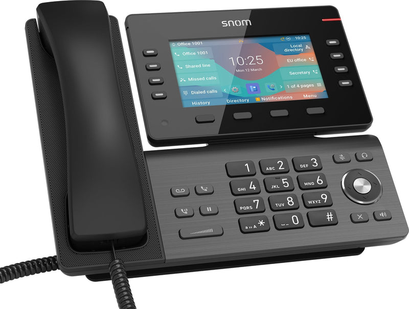 Snom D862 Phone IP Black LCD