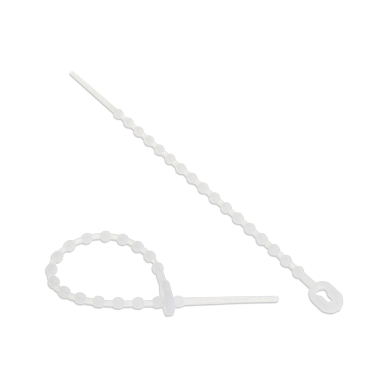 Inline Ball Sujetacables White Length 150MM 100UDS