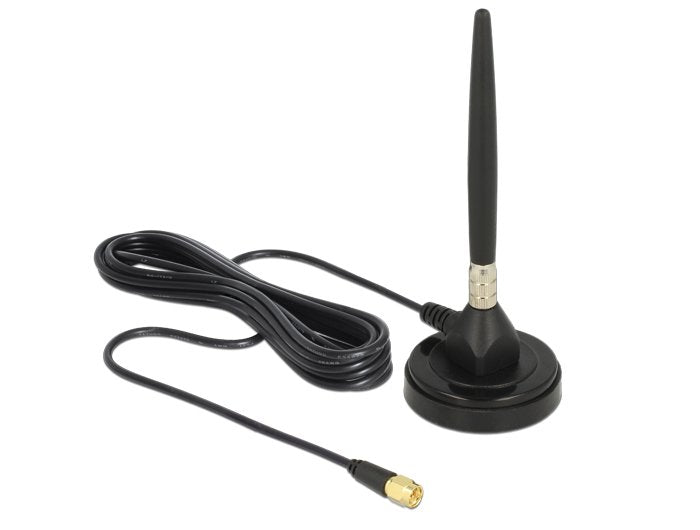 Delock 12421 Antenna Network 3 dBi Antenna Omnidirectional Sma