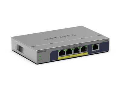 NETGEAR GS105P No Administrado Gigabit Ethernet (10/100/1000) Energía Sobre Ethernet (PoE) Assembly Wall/Desk  — image 1