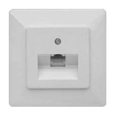 Ze Kommunikationstechnik 1-628.01.8.11 Socket Power White — image 1