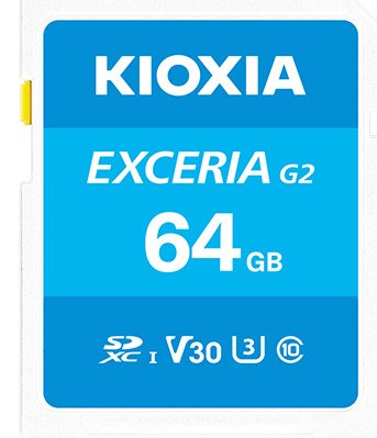 Kioxia Exceria G2 SD Card 64GB