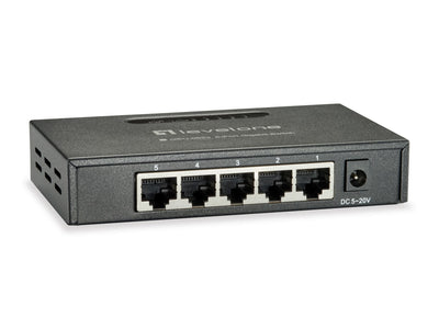 Switch Levelone 5X Ge GEU-0523 Gigabit Metal — image 1
