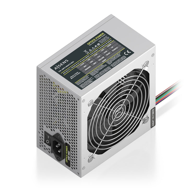 Power Supply Power ATX 500W Oem, Silver