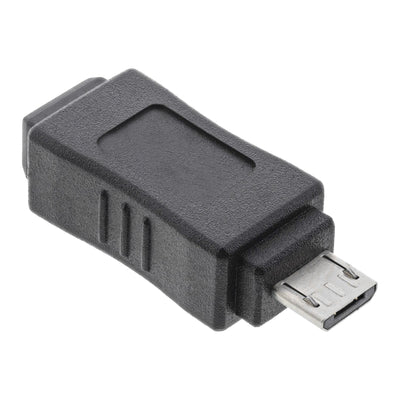 Inline Adapter Micro USB Micro-b Male a Mini USB 5 Pines Female — image 1