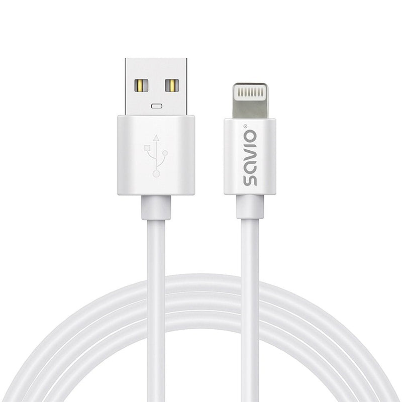 USB Cable -a Do Lightning CL-192 1M Bialy