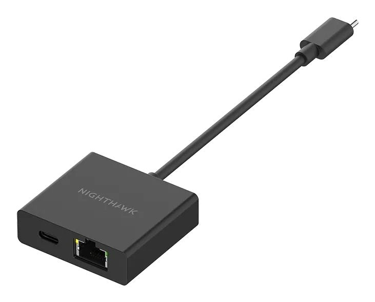 NETGEAR USB2ETH-10000S Nighthawk USB-C Adapter Ethernet, Adapter LAN USB2ETH-10000S