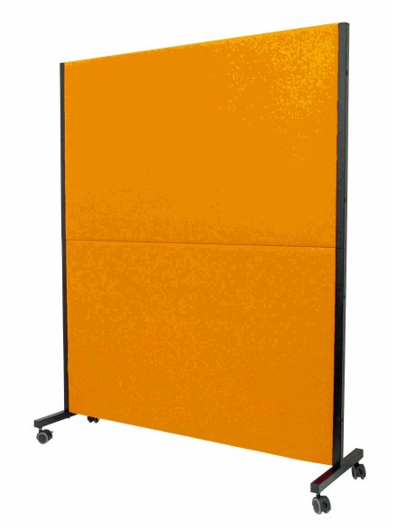 Piqueras And Crespo Biombo Valdeganga Bali Orange With Wheels With Freno