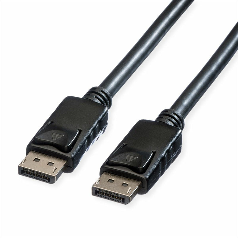 Roline DisplayPort Cable Dp-dp, V1.2, St - St, Tpe, Black 1,5M