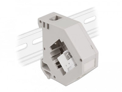 Delock Adapter Carril Din With Keystone IEC Female a Bloque Terminals — image 1