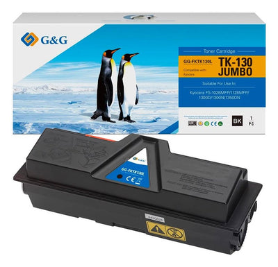 G&g XXL Toner Compatible With Kyocera TK-130 — image 1