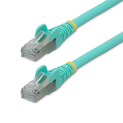 StarTech.com 2M CAT.6A Ethernet Cable Aqua Low Smoke Zero Halogen (lszh) 10GBE 500MHZ 100W PoE + Snagless RJ-4 — image 1