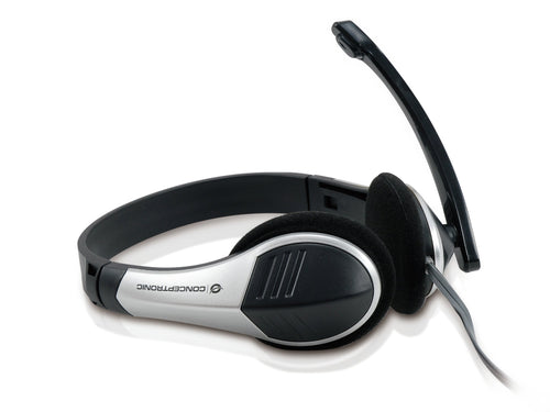 Conceptronic Headphones CHATSTAR2 V2 Stero Microphone Flexible C08-045 — image 1