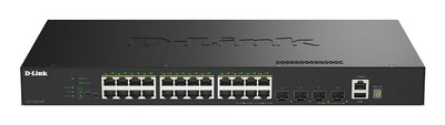 D-link Smartpro DGS-1530-28P Conmutador Smart 24 X 10/100/1000 (PoE + ) + 4 X 10 Gigabit Sfp + Desktop Assembl — image 1