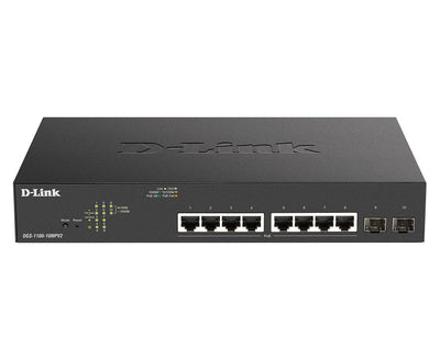 D Link Switch 10 Ports Gestionable 2 Gigabit PoE — image 1