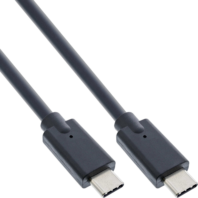 Inline Cable USB 3.2 GEN.2, USB Type-c Male/Male Black 0,5M