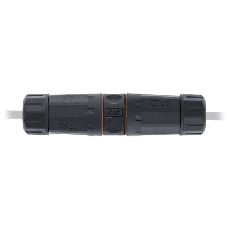 Inline Acoplamiento CAT.6A, Resistant Water IP68, 2x RJ45 F/F, 1:1