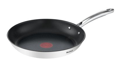 Tefal Frying Pan G7320734 Duetto +, 30CM, Steel Inoxidable, Apta Inducción