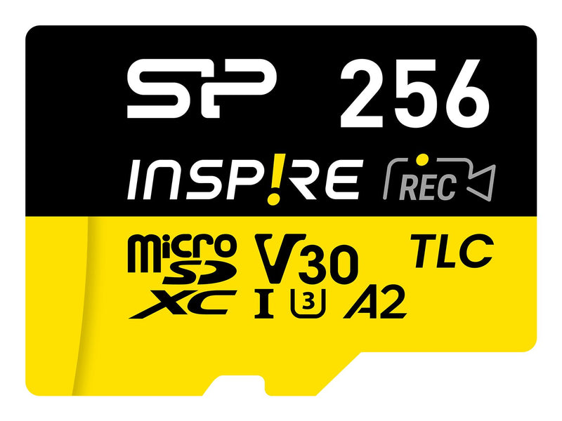Karta Pamieci Microsdxc Inspire 256GB Uhs-i U3 A2 V30 4K TLC