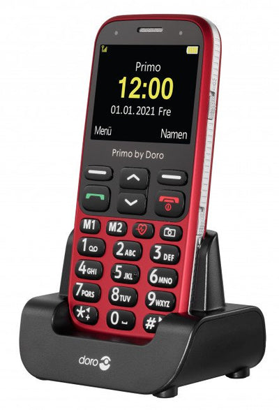 Doro Primo By 368 Phone Mobile Phone With Buttons Large Button Pánico Red — image 1