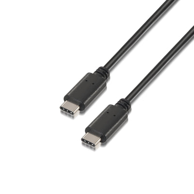 Aisens USB Cable 2.0 3A - Type USB-C/M-usb-c/M - 2M - Black — image 1