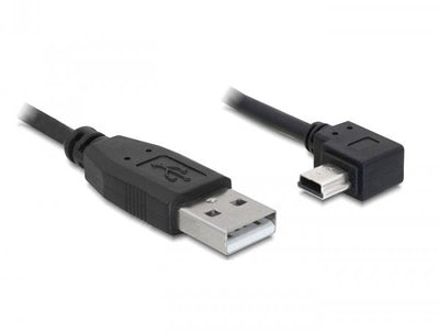 Delock 82682 USB Cable 2M USB a Mini-usb B Black — image 1