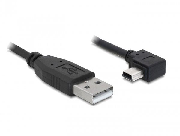 Delock 82682 USB Cable 2M USB a Mini-usb B Black