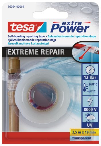 Tesa Extra Power, Repair Extrema, 2,5M:19MM, Transparent — image 1