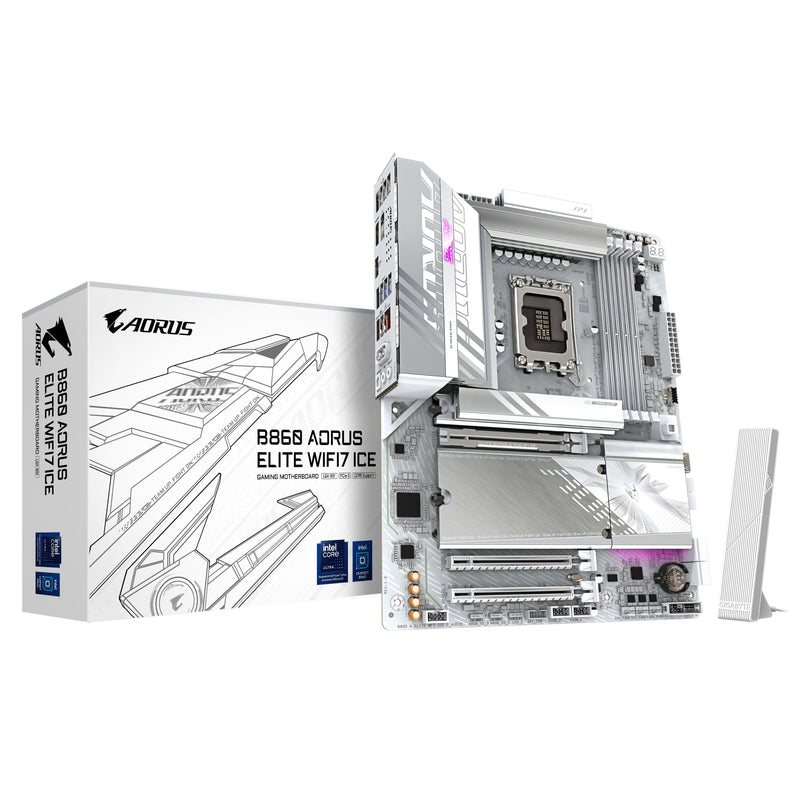 Gigabyte Motherboard B860 a Elite WF7 Ice 1.0