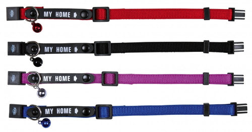 Trixie Collar My Home With Label Gato — image 1