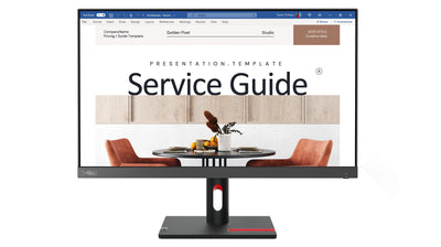 Lenovo Monitor 24 HDMI VGA Thinkvision S24I-30 1920X1080 4MS 100HZ — image 1