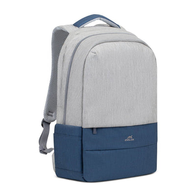 Backpack Riva Nb Prater 17.3 7567 Grey/Blue Oscuro — image 1